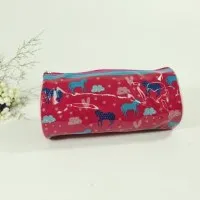 Цветна PVC цилиндрична кутия за моливи или PVC канцеларски материали за студенти