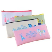 Памучна кутия за моливи Студентска платнена кутия за моливи